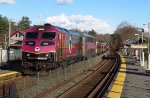 MBTA #517 Heads Toward Worcester...  